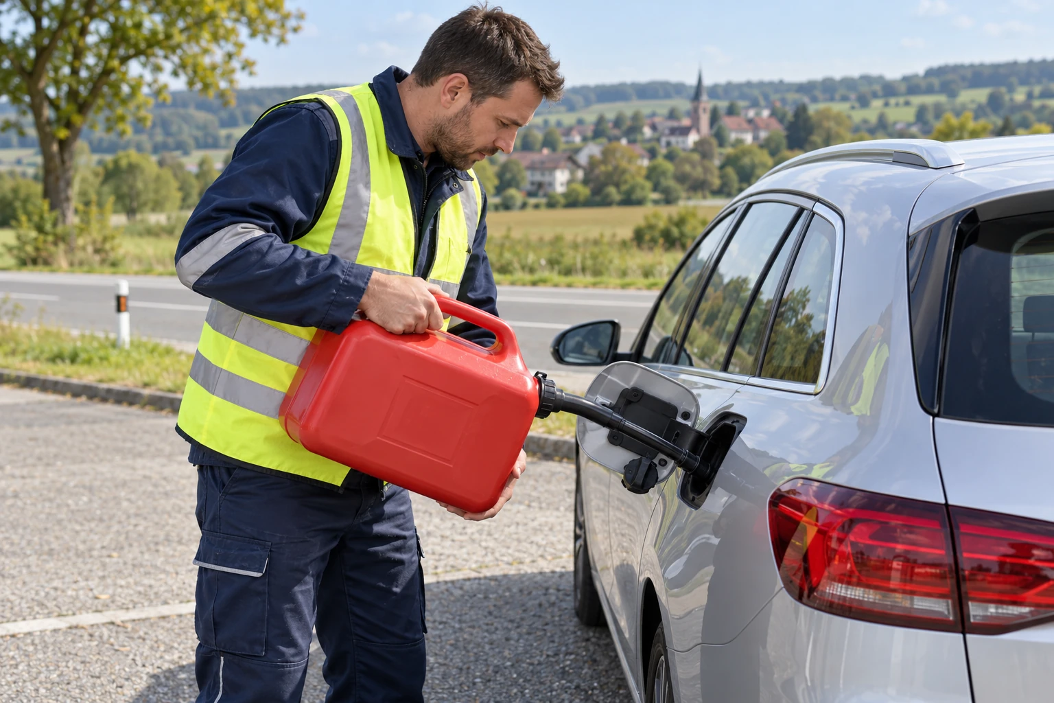 Assistance en cas de panne sèche